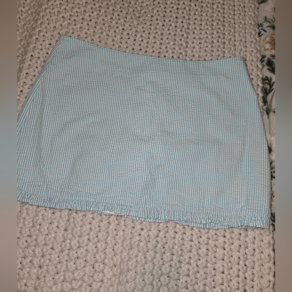 VGUC Lilly Pulitzer Seersucker Skirt